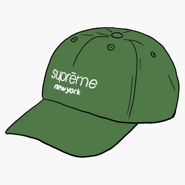 Supreme 2-tone Canvas 6-panel Green