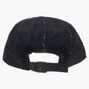 Supreme 2-tone Corduroy Camp Cap Black