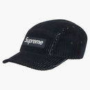 Supreme 2-tone Corduroy Camp Cap Black