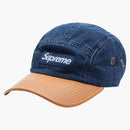 Supreme 2-tone Denim Camp Cap Blue