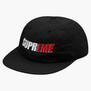 Supreme 2-tone Nylon 6-panel Black