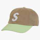 Supreme 2 Tone S Logo 6 Panel Tan