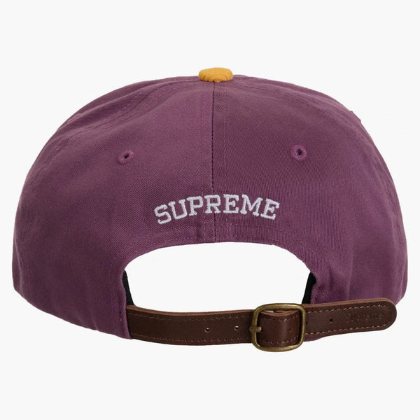 Supreme 2 Tone S Logo 6 Panel Dusty Purple
