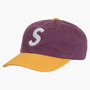 Supreme 2 Tone S Logo 6 Panel Dusty Purple