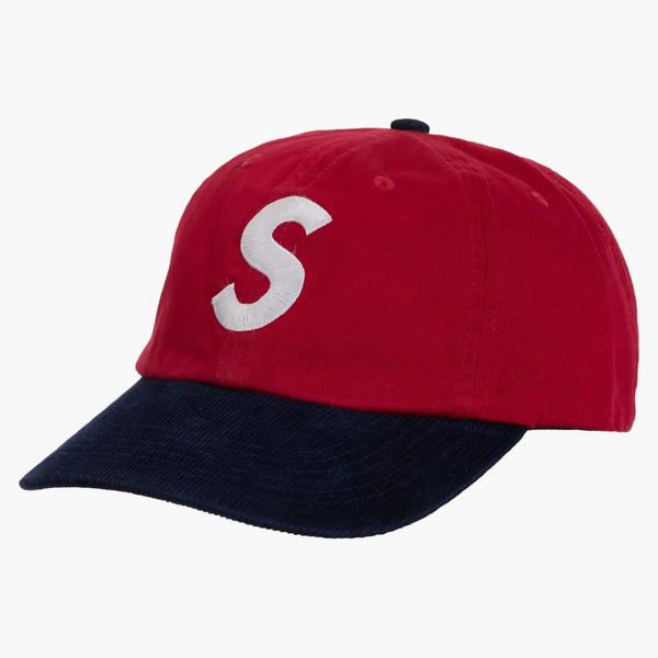 Supreme 2 Tone S Logo 6 Panel Red