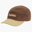 Supreme 2-tone Twill Camp Cap Brown