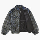 Supreme 2-tone windstopper faux for jacket blue