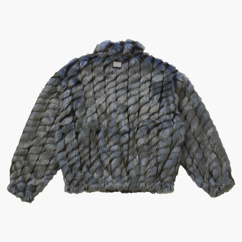 Supreme 2-tone Windstopper Faux Fur Jacket Blue