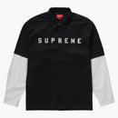 Supreme 2-tone Work Shirt Black