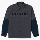 Supreme 2-tone Work Shirt Dark Gray