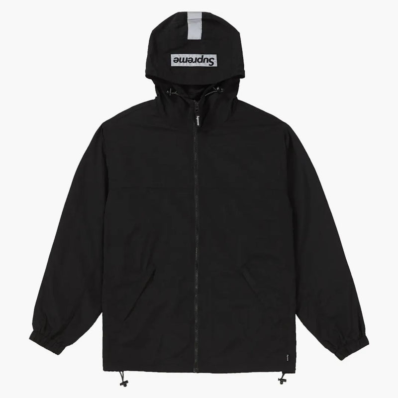 Supreme 2-tone Zip Up Jacket Black
