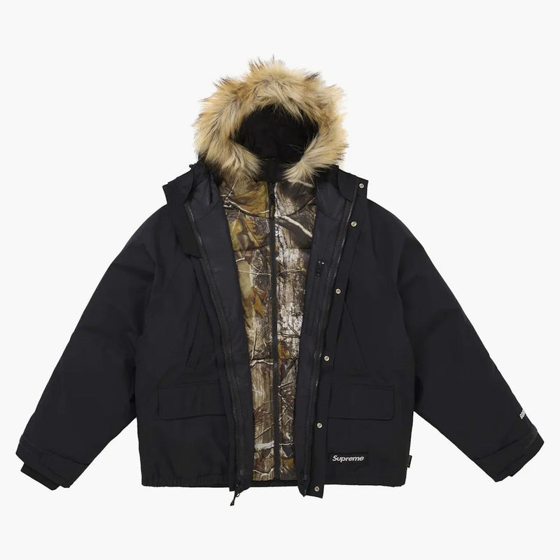 Supreme 2-in-1 Gore-tex Parka + Reversible 700-fill Down Liner Jacket Black