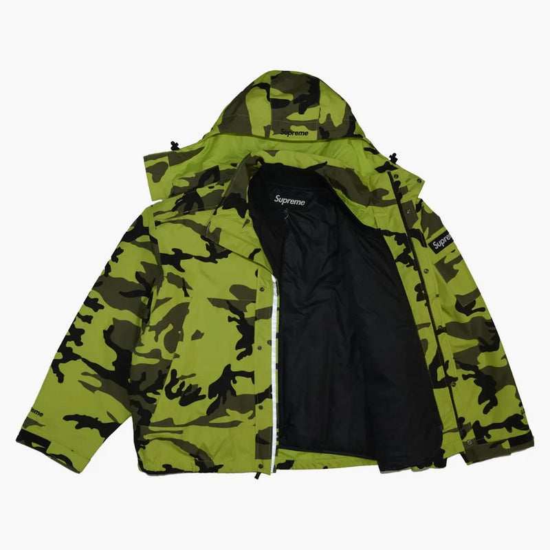 Supreme 2-in-1 Gore-tex Shell + Quilted Liner Vest Fluorescent Camo