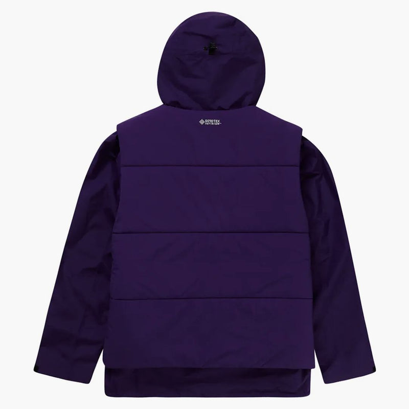 Supreme 2-in-1 Gore-tex Shell Windstopper Vest Purple