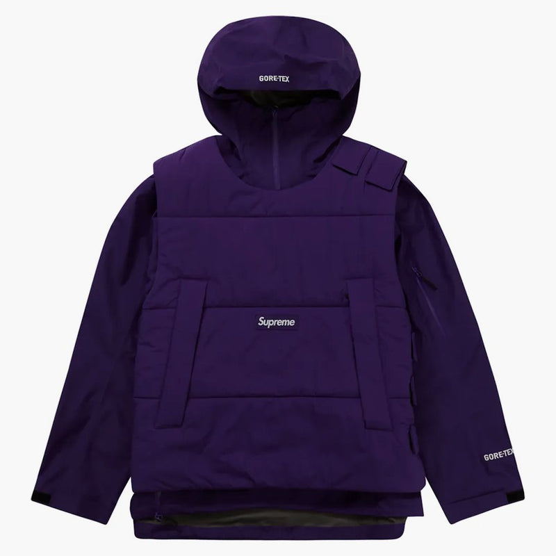 Supreme 2-in-1 Gore-tex Shell Windstopper Vest Purple
