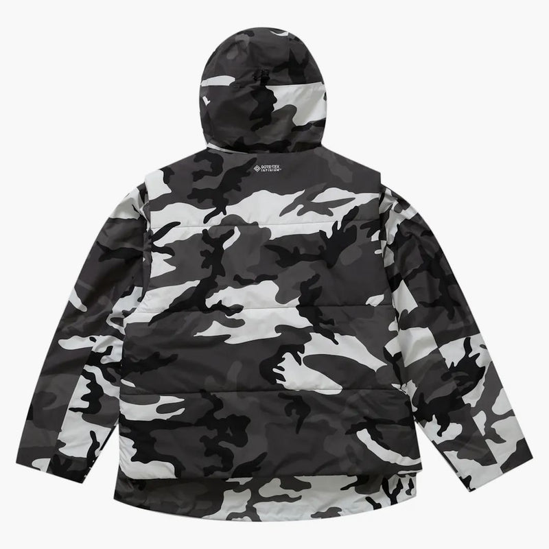 Supreme 2-in-1 Gore-tex Shell Windstopper Vest Snow Camo