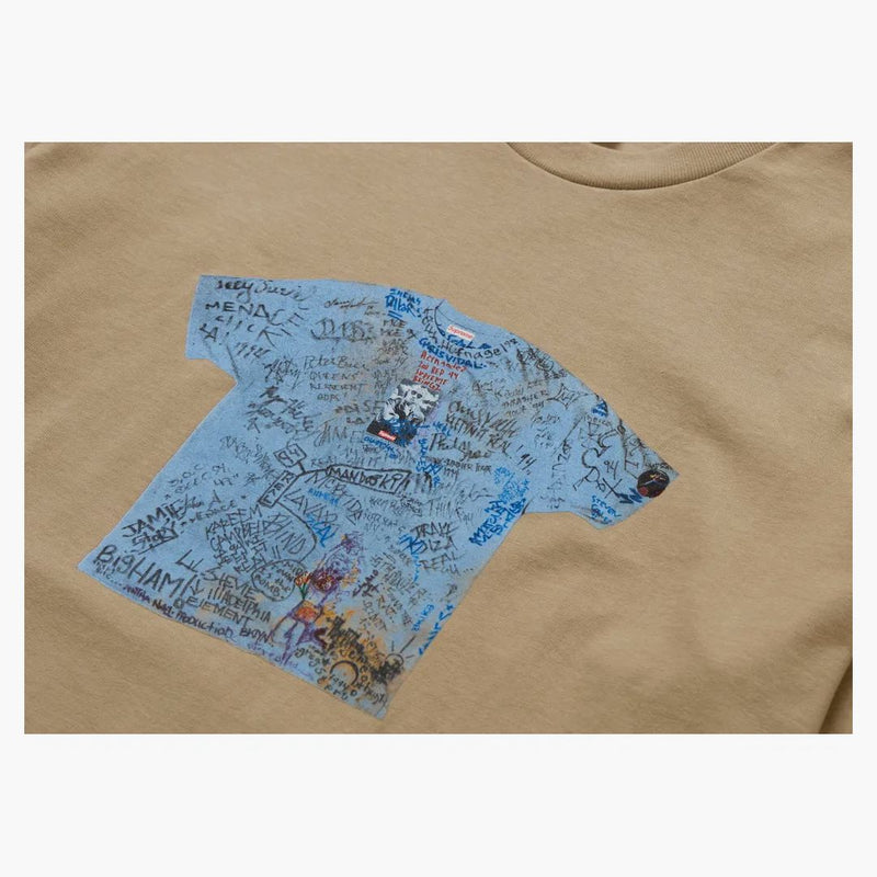 Supreme 30th Anniversary First Tee Khaki