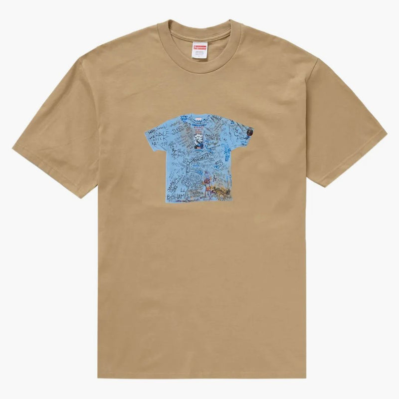 Supreme 30th Anniversary First Tee Khaki