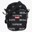 Supreme 3M Reflective Repeat Shoulder Bag Black