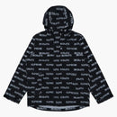 Supreme 3M Reflective Repeat Taped Seam Jacket Black