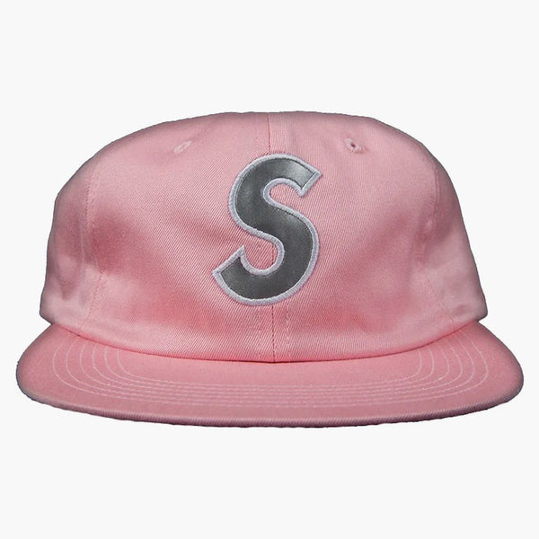 Supreme 3m Reflective S Logo 6 Panel Pink