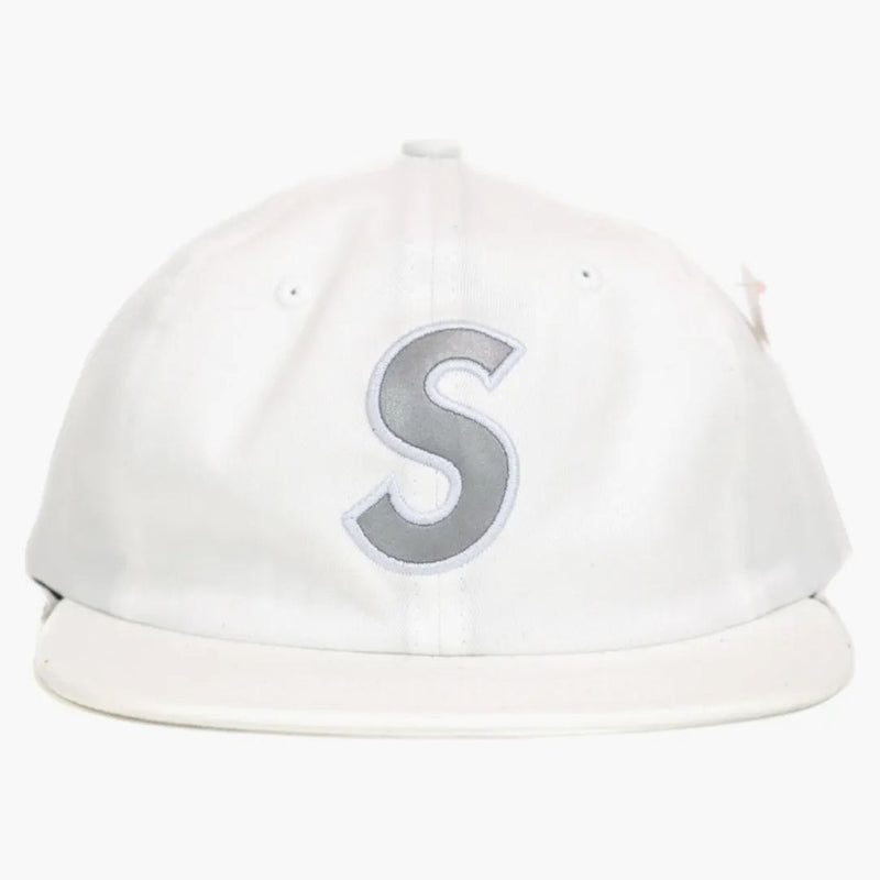 Supreme 3m Reflective S Logo 6 Panel White