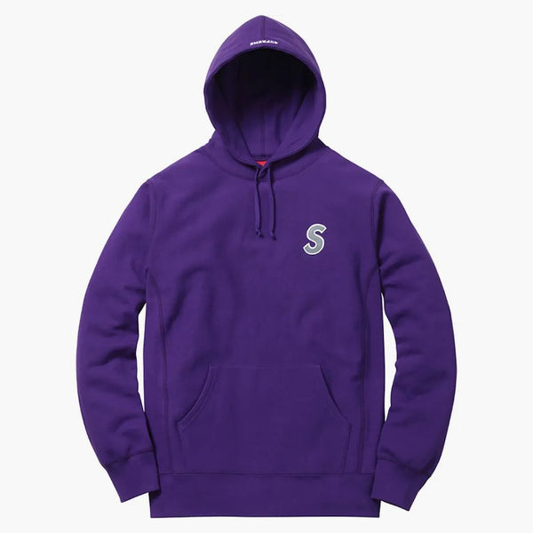 Supreme 3m Reflective S Logo Hooded Sweatshirt Purple