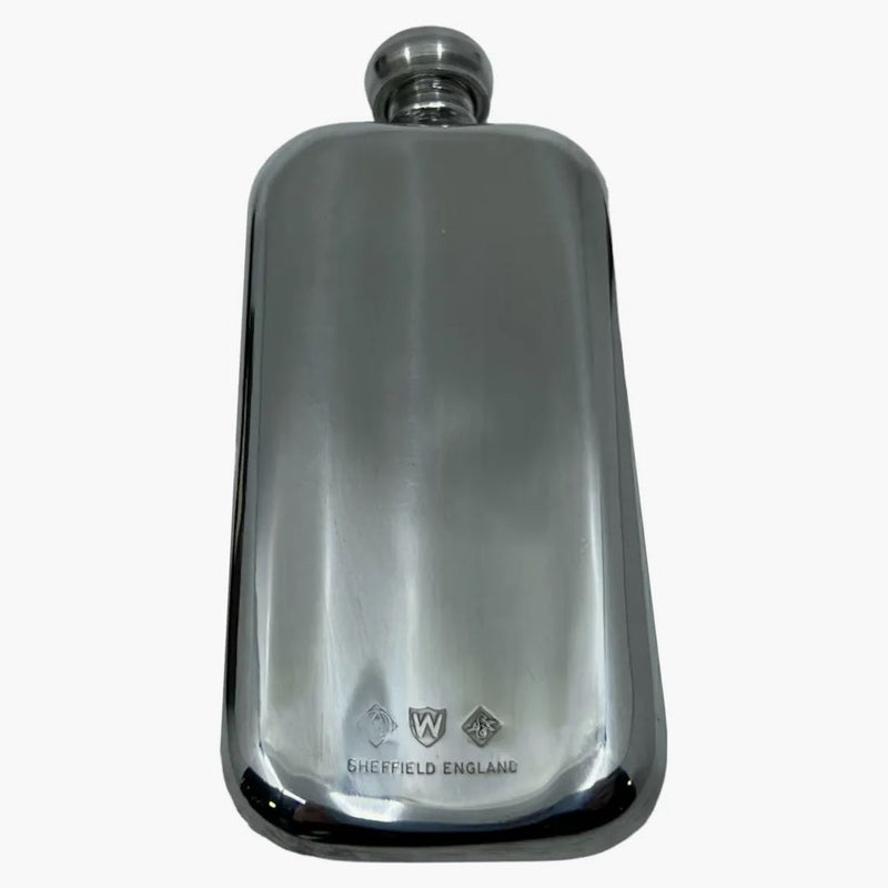 Supreme 3 oz. Pewter Flask Silver
