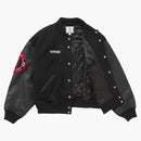 Supreme 40 Acres Malcolm X Varsity Jacket svart