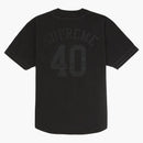 Supreme 40 Acres Twill Baseball Jersey Black