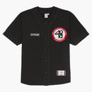 Supreme 40 Acres Twill Baseball Jersey Black