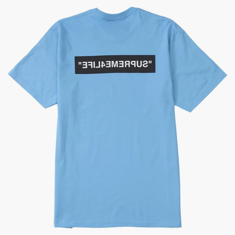 Supreme 4 Life Tee Bright Blue