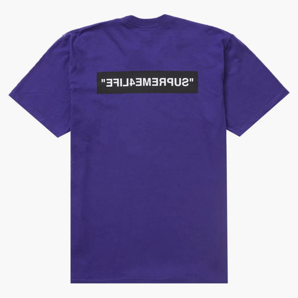 Supreme 4 Life Tee Purple