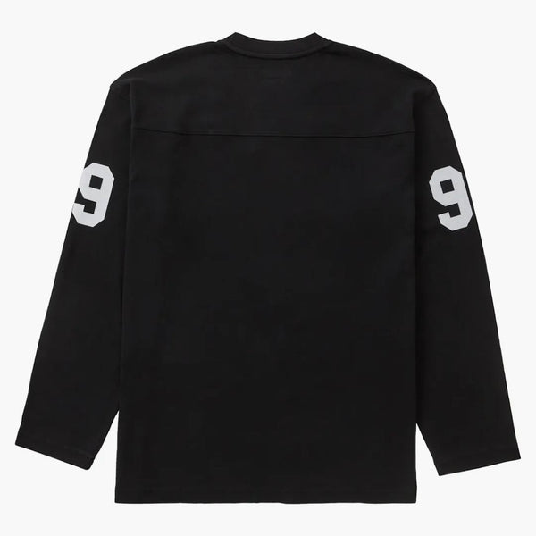 Supreme 99 L/S fotbal Top Black