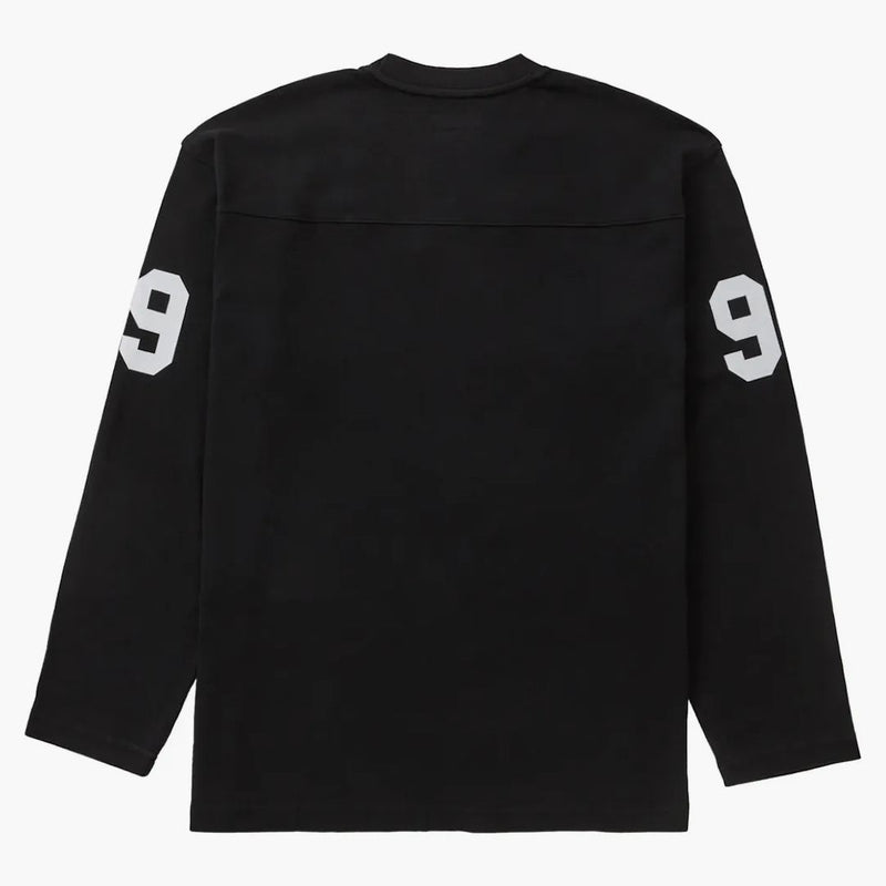 Supreme 99 L/S fotbal Top Black
