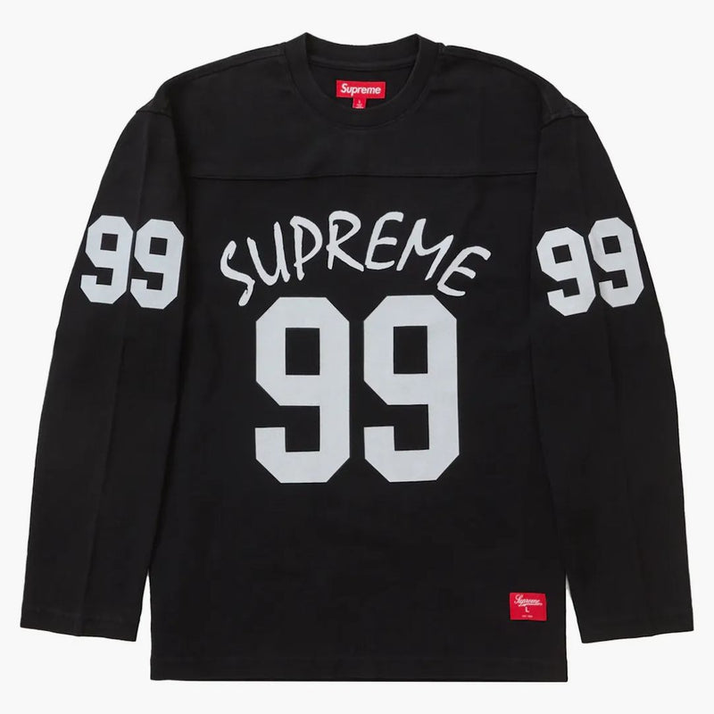Supreme 99 L/S fotbal Top Black