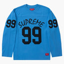 Supreme 99 L/s Football Top Blue