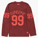 Supreme 99 l/s football top maroon
