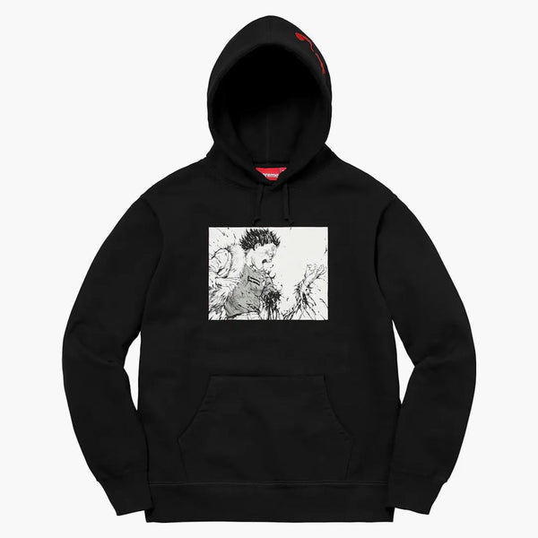 Supreme Akira Arm Hooded Sweatshirt Black