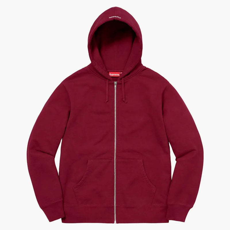 Nejvyšší Akira Sjecka Zip Up mikina kardinál