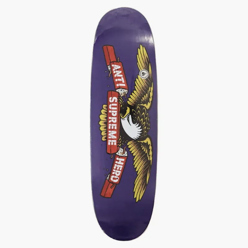 Supreme Antihero Curbs skateboard paluba fialová