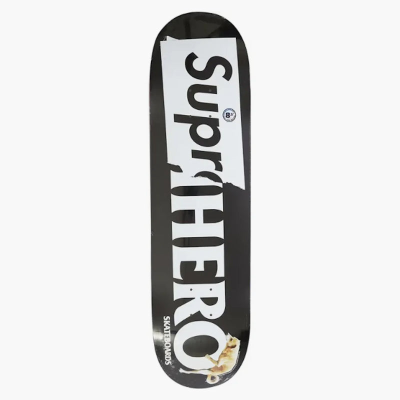 Nejvyšší antihero psí skateboardová paluba černá