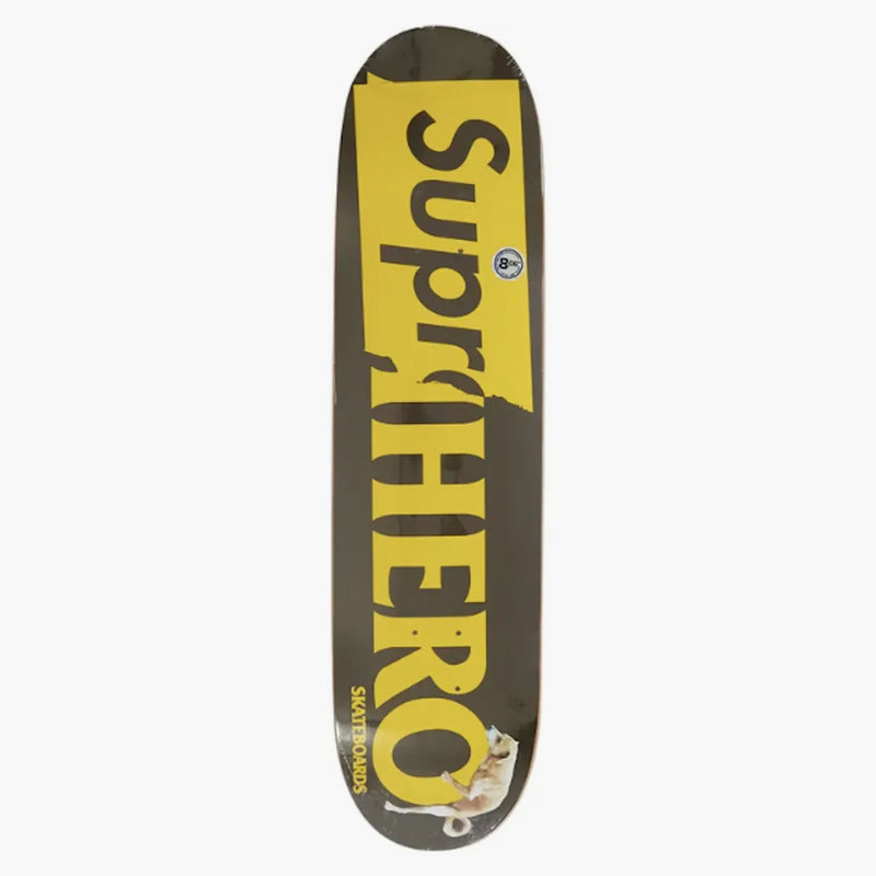Nejvyšší antihero psí skateboard paluba hnědá