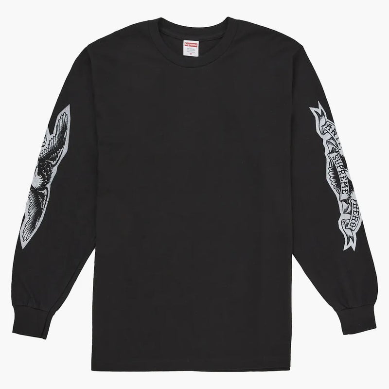 Supreme Antihero Eagle L/s Tee Black