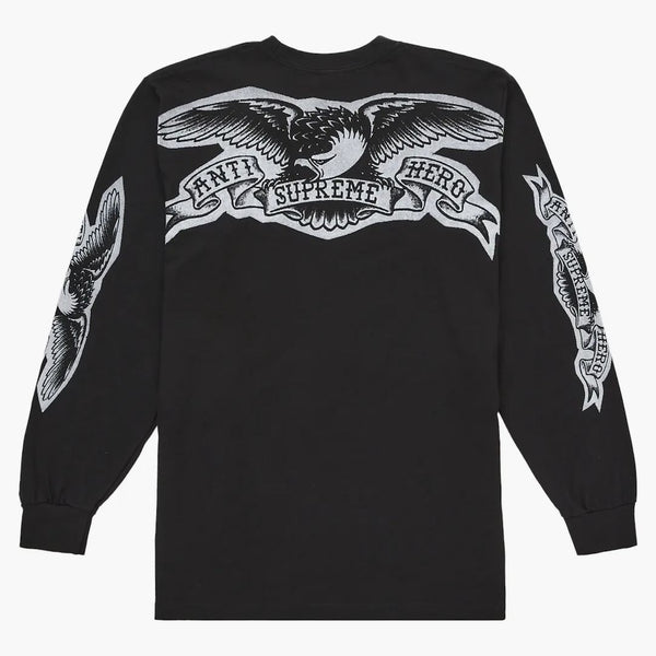 Supreme Antihero Eagle L/s Tee Black