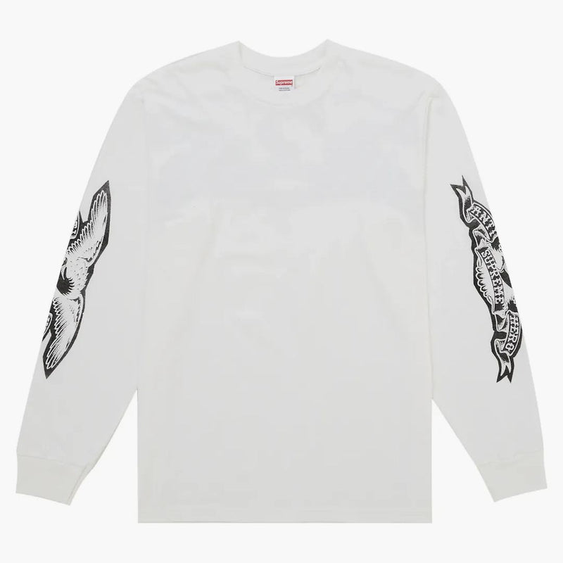 Supreme Antihero Eagle L/s Tee White
