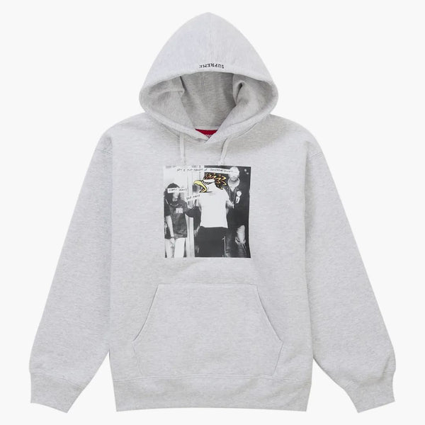 Supreme Antihero Hooded Sweatshirt (fw25) Ash Grey