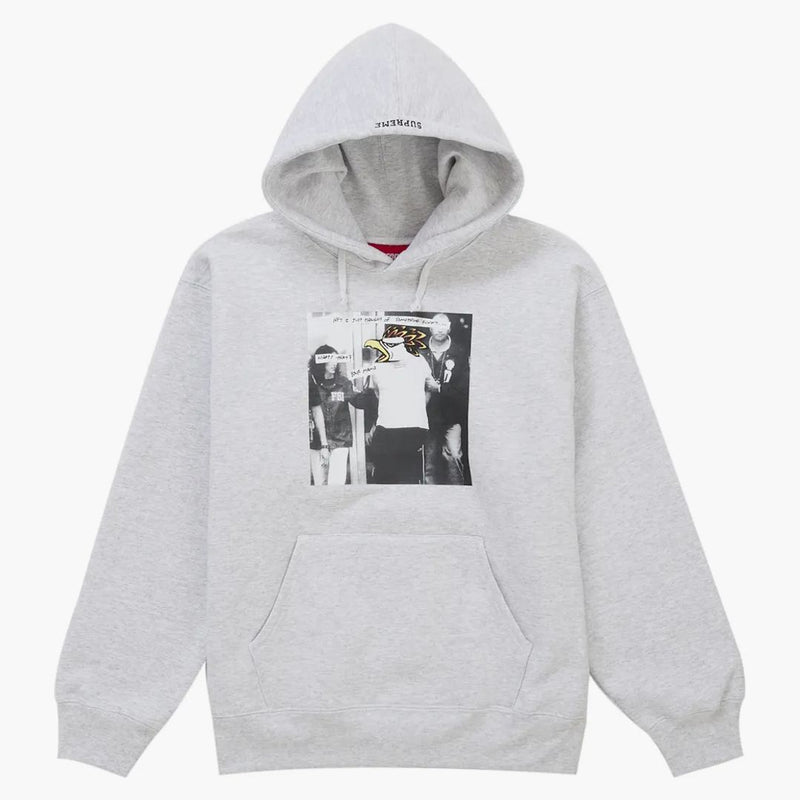 Supreme Antihero Hooded Sweatshirt (fw25) Ash Grey