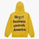 Supreme Antihero Hooded Sweatshirt (fw25) Yellow