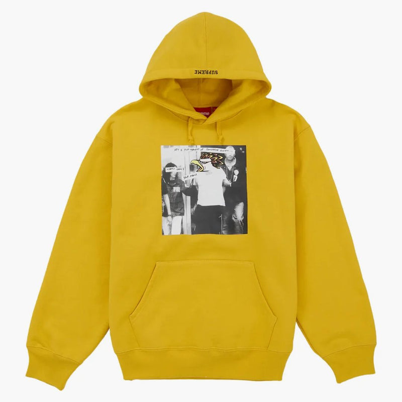 Supreme Antihero Hooded Sweatshirt (fw25) Yellow